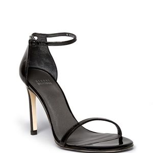 NWOT Stuart Weitzman Nudistsong Sandals - Black